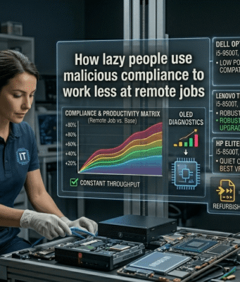 How lazy people use malicious compliance to work less at remote jobs