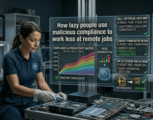 How lazy people use malicious compliance to work less at remote jobs