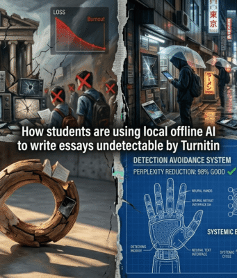 How students are using local offline AI to write essays undetectable by Turnitin