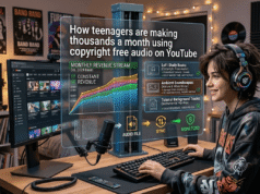 How teenagers are making thousands a month using copyright free audio on YouTube”