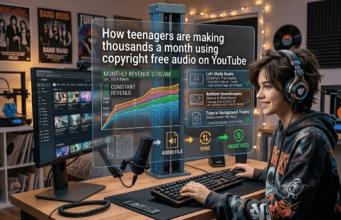 How teenagers are making thousands a month using copyright free audio on YouTube”