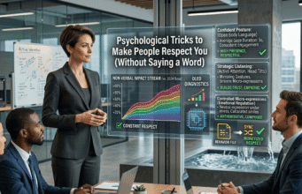 Psychological tricks to make people respect you without saying a word