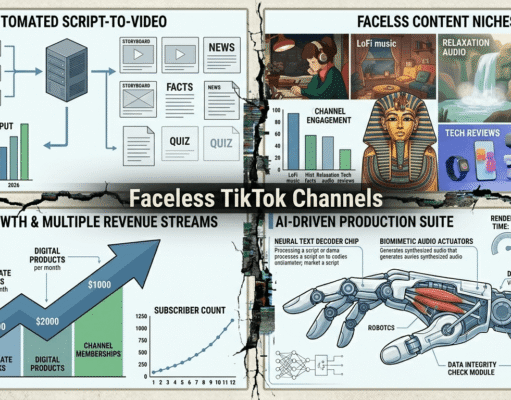 The dark reality of faceless TikTok channels that promises quick wealth